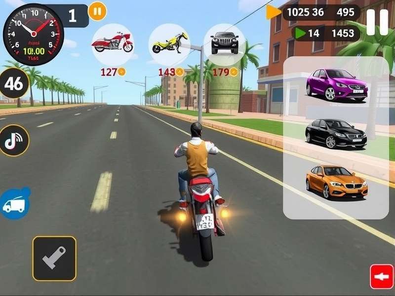 Auto Jugaad Speed Rush vehicle customization interface
